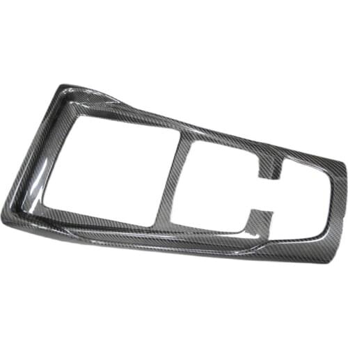 Dry carbon fiber interior stickers for Mercedes-Benz A35 A45 CLA35 CLA45 W177 central control door decorative stickers