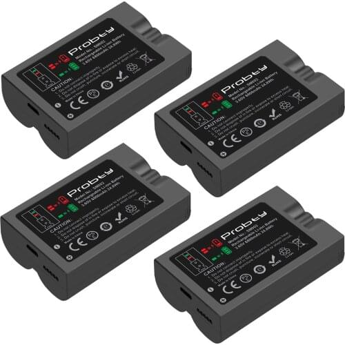 Rechargeable 3.65V 6800mAh Lithium-Ion Battery Compatible with Ring Video Doorbell 2, Ring Spotlight Cam and Ring Stick Up Cam