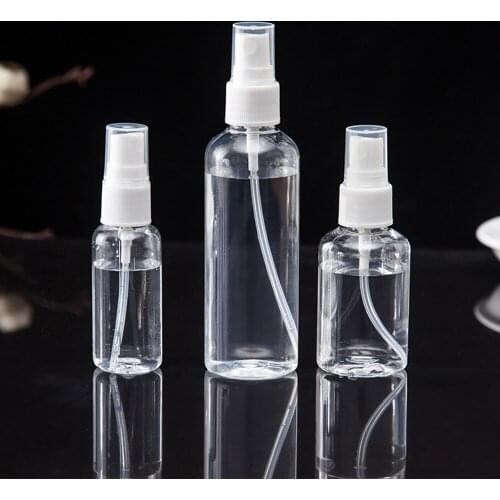 Portable 20/30/50/100ml Travel Transparent Plastic Perfume Atomizer Empty Spray Bottle Empty Cosmetic Containers Perfume Bottle