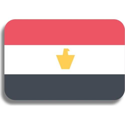 RSHCZY Egypt Flag Pin Acrylic Brooch Flag Badge Jeans Coat Hat Bag Accessories Classic Patriotism Ornaments