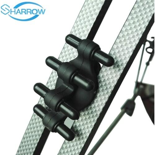2pcs Archery Stabilizer Limb Damper Stabilizer Vibration Rubber Damper Shock Absorber Compound Bow Hunting Accessories