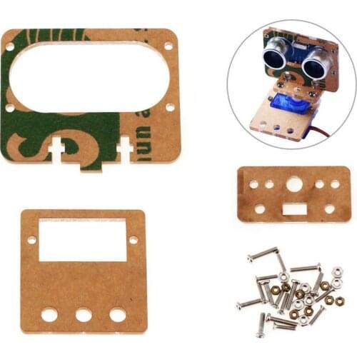 Smart Car Mounting Bracket for Ultrasonic Ranging Module Analog Servo