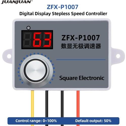 ZFX-P1007 Waterproof Stepless speed controller 500W AC 220V Speed Regulator speed governor Control Governor Switch