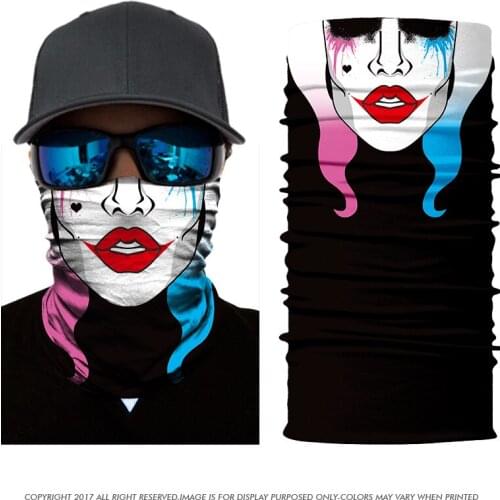 3D Seamless Galaxy Balaclava Magic Face Cover Warmer Motorcycle Ski Neck Gaiter Sun Head Shield Durag Bandana Men Women Scarf