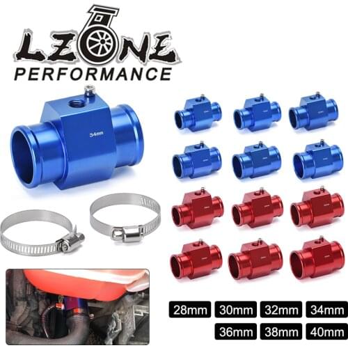 1Pc Water Temp Temperature Joint Pipe Sensor Gauge Radiator Hose Adapter Size 28mm / 30mm / 32mm / 34mm / 36mm / 38mm / 40mm