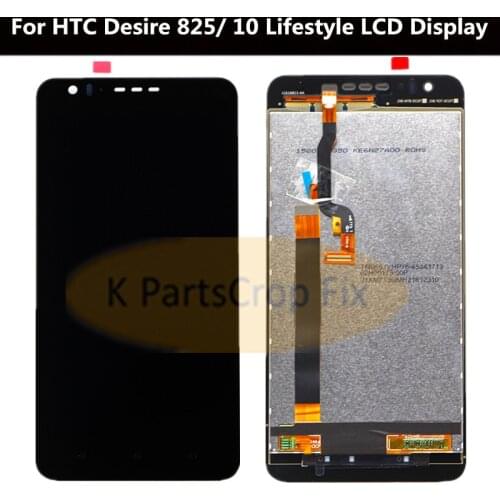 100% tested 5.5'' For HTC Desire 825/ 10 Lifestyle LCD Display +Touch Screen Digitizer Assembly Replacement 5.5" For HTC 825 LCD