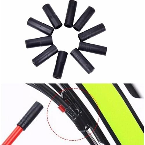 100 Pcs Bike Bicycle Brake Gear Outer Cable End Caps Tips Crimps 4/5mm