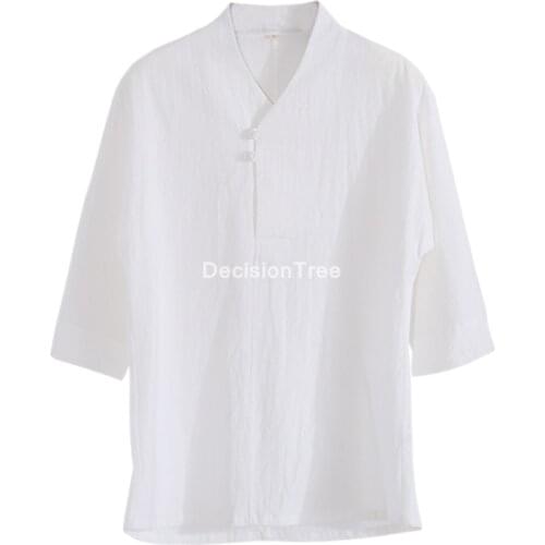 2021 chinese clothing for men short sleeve shirt chinese traditional kung fu men chinese wushu suit classic chinese clothing