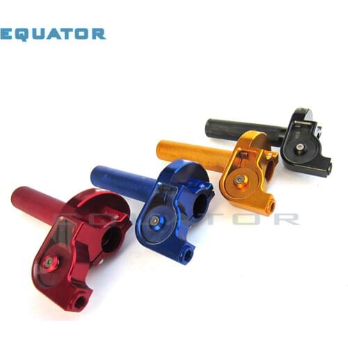 Motorcycle Pit Dirt Bike CNC Billet Turn Handle Throttle For DR100 DR125 DR250 RM80 RM85 RM125 RM250 Motocross
