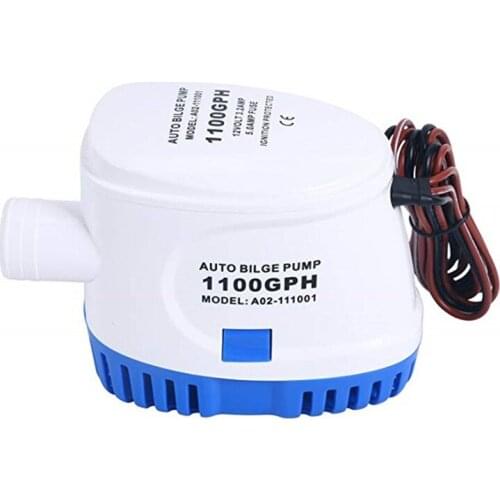 1100GPH Automatic Bilge Pump DC Submersible Pump Marine Pump DC Submersible Pump Household Motor Yacht Pump