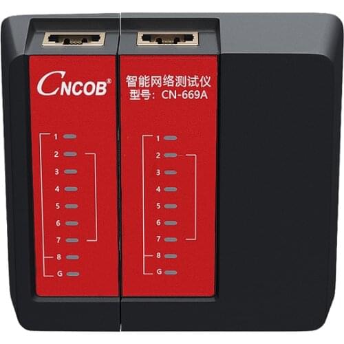 CNCOB RJ-45 Ethernet Cable Tester RJ11 RJ12 Telephone Line Detector Tracker Tester Tool