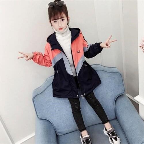 Girls Babys Coat Jacket Outwear 2021 Splicing Thicken Winter Plus Velvet Warm Cotton Mink Fleece High Quality Childrens Clothi