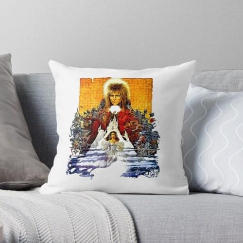 Labyrinth Poster Throw Pillow Cushion Cover Polyester throw pillows case on sofa home living room car seat decor 45x45cm