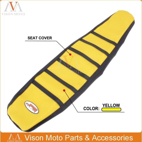 Motorcycle Ribbed Red Gripper Soft Seat Cover For SUZUKI DRZ400 DRZ 400 2000 2001 2002 2003 2004 2005 2006 2007 08 09 2010-2015