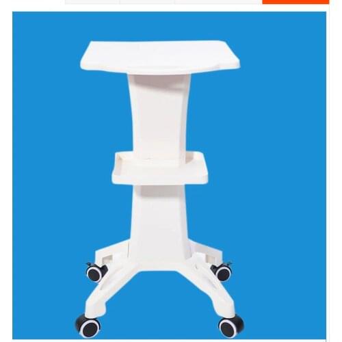Table beauty instrument cart small bubble cart rack vanadium titanium bracket base tool car beauty salon
