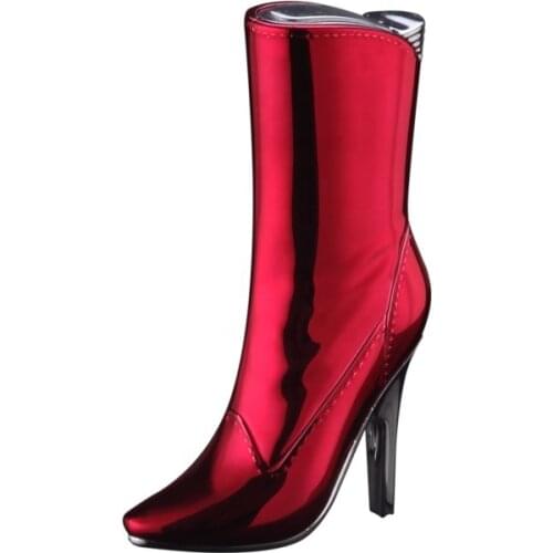 Creative Fashion Lady High Boots/Shoes Lighter, Flame Refillable Butane Gas Lighter For Women