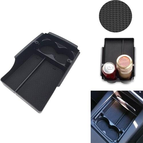 New For Tesla Model Car Central Armrest Storage Box Organizer Center Console Organizer Containers Holder Armrest Storage Box