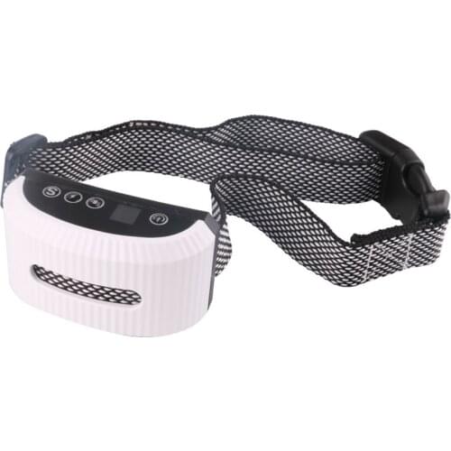 Rechargeable Dog Shock Collar electronic Training Collar Vibrator Against Dogs Bark Control Collar For Dog Pet Auto Bark Stop