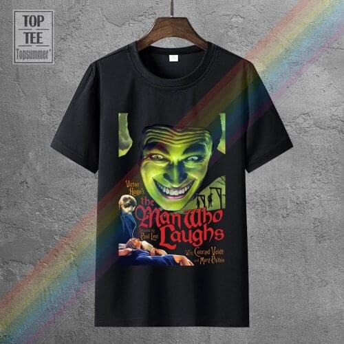 The Man Who Laughs Paul Leni Movie Poster 1928 T Shirt Black All Sizes S 4Xl