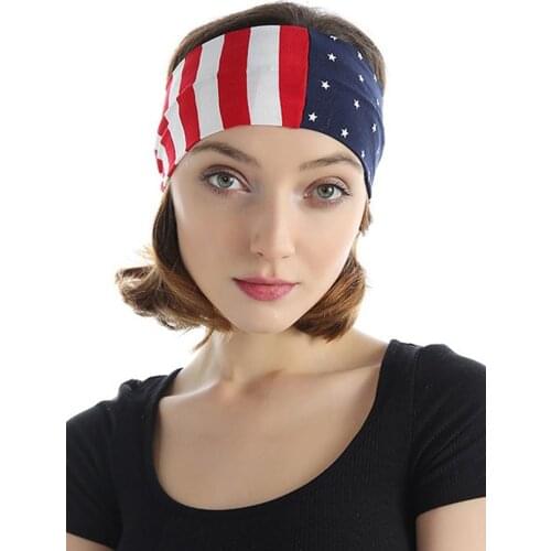 Hair Band Lovely Comfortable National Flag Headband Hair Ornament Accessories