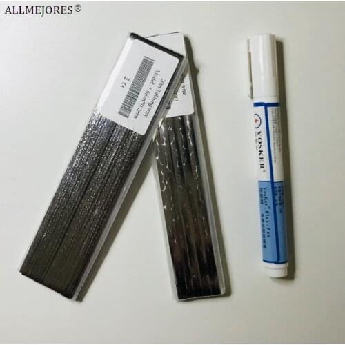 Solar panel Tabbing wire 20meters + Busbar wire 2meters + Flux pen for soldering connect solar cells PV ribbion Free shipping