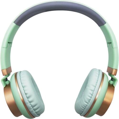 Luxury Headband Wired headphones with Mic Portable Foldable On-Ear Headset with Microphone for Phones xiaomi PC MP3 Girls