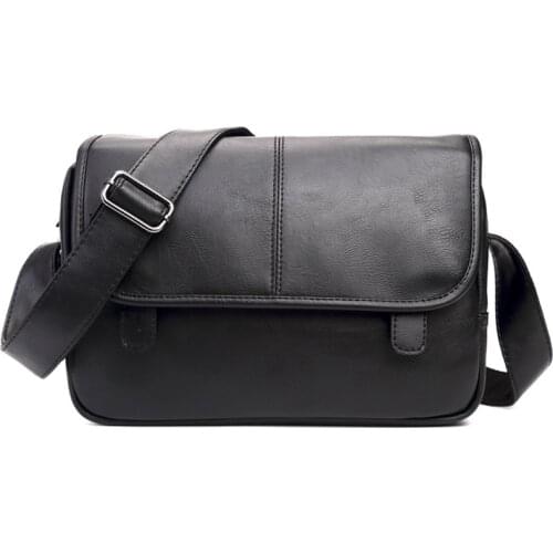 Luxury Brand Man Messenger Bag Business Leather Shoulder Bags For Men Vintage Mens Casual Crossbody Bags Male Fashion bolsas