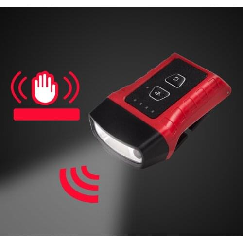 High Brightness Bike Clip on Cap Light 180 Degree Rotation USB Rechargeable Waterproof Hands Free COB LED Baseball Hat Light