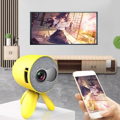 YG220 mobile phone wireless mini projector home HD 1080P portable LED child projector mini projector for smartphone