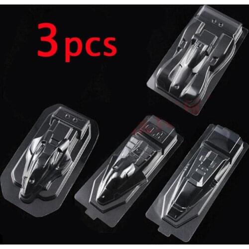 3 Pcs Self Made Tamiya 4WD RC Car Transparent Car Shell Soft Car Cover Housing 19601/2/19603/19604/19605/19607/19608/19609/19610