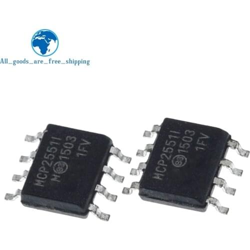 5pcs/lot MCP2551-I/SN MCP2551 SOP-8 In Stock