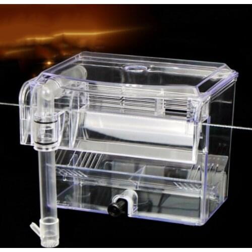 Aquarium Breeding Hatchery House Clear Fish Tank Incubator Transparent Breeder 964E