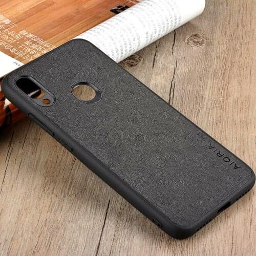 Case for Xiaomi Redmi Note 5 6 6A 7 Pro S2 coque Luxury Vintage Leather cover with soft silicone phone case funda capa