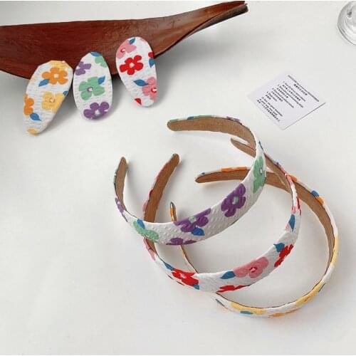 3 Pcs/Set Children Cute Flower Scrunchies Rubber Bands Headbands Girls Lovely Sweet Hair Clips Kids Hairpins Hair Accessories