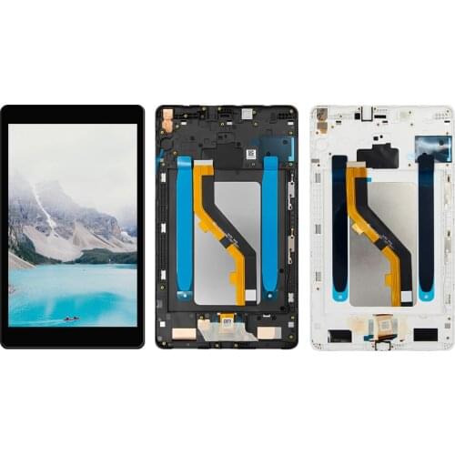 For Samsung Galaxy Tab A 8.0 2019 T290 T295 SM-T290 SM-T295 LCD Display Touch Screen Digitizer Glass Panel Assembly + Frame