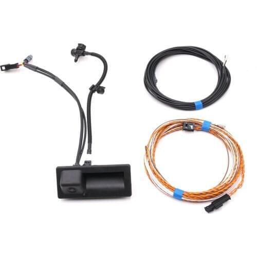 FOR Skoda Octavia 3 5E - High Line Rear View Camera KIT With Guidance Lines