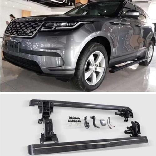 For LAND ROVER Range Rover Velar 2017-2022 Electric Automatic Running Boards Side Step Bar Pedals High Quality Motor Switch