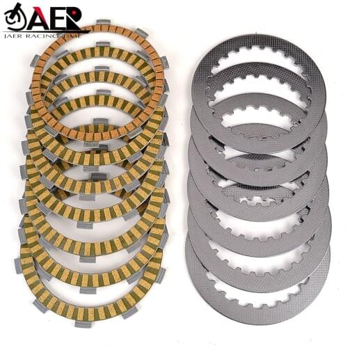 Clutch Friction Plates for Honda VT600C VT600 Shadow VLX Deluxe CBF500 04-07 CB500R 94-03 CBR400RR MC29 90-94 XL600V Transalp