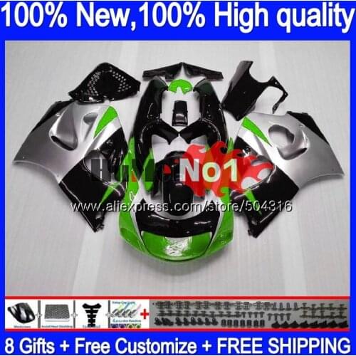 Body For SUZUKI SRAD GSX-R600 1996 1997 1998 1999 2000 Green New 11MC.106 GSXR750 GSXR 750 600 GSXR600 96 97 98 99 00 Fairing