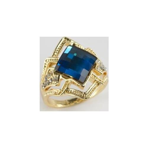 Square Cubic Zirconia Ring
