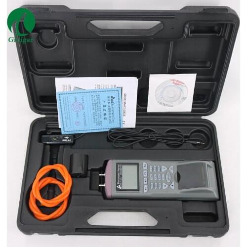 AZ9835 Pressure Meter 5psi Manometer Differential Pressure Datalogging with Printer