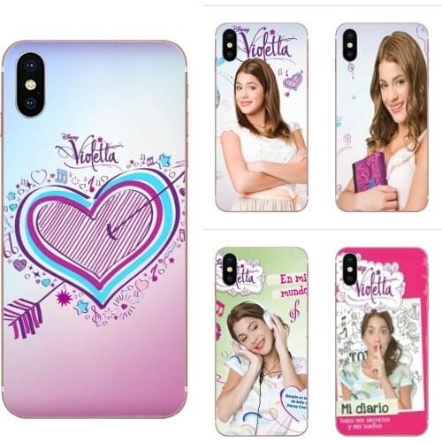 For Sony Xperia Z Z1 Z2 Z3 Z3+ Z4 Compact Z5 Plus M2 M4 XA XA1 XZ Premium Soft TPU Mobile Case Violetta Tv
