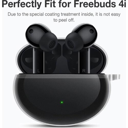 Anti-fall Waterproof TPU Clear Protective Case Cover for huawei freebuds 4i