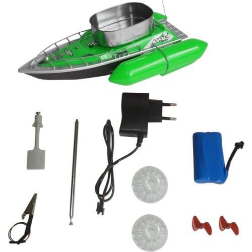 EAL T10 RC Boat Intelligent Wireless Electric Fishing Bait Remote Control Boat Fish Ship Searchlight Toy Gifts For Kids