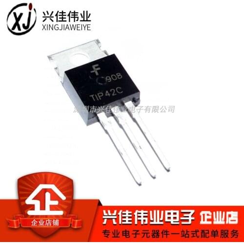 10/PCS NEW New Tip42 Tip42c Direct Plug TO-220 Transistor Pnp Darlington Triode 6A/100V