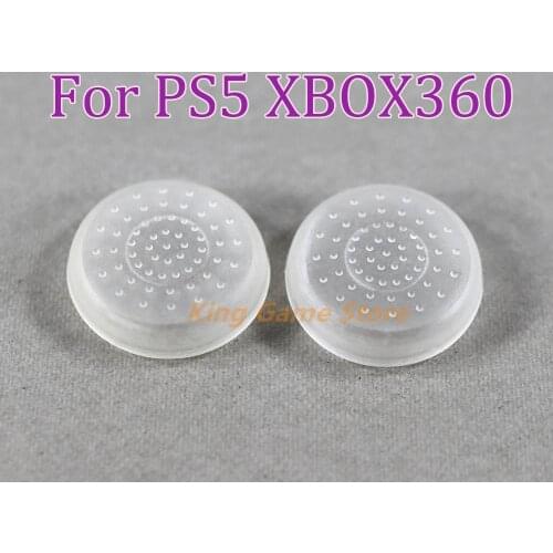 10pcs Replacement for PlayStation 4 Analog Thumb Stick Grips Cover For PS3 PS4 PS5 Controller Thumbstick Caps for Xbox 360