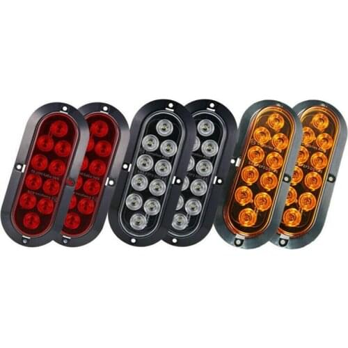 12v 10 Led Piranha lamp Truck Side Lights For astra daf fuso irisbus iveco MAN mercedes multicar neoplan Brake Light
