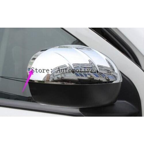 2011-2015 For JEEP Compass Chrome Side Door Rearview Mirror Covers Decoration