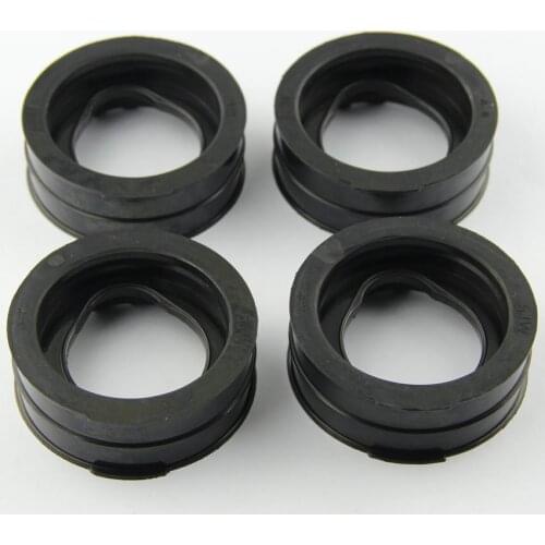 4 PCS Carburetor Adapter Plastic Outlet Carburetor Intake Manifold Interface Glue For YAMAHA FJR1300 2003-2012