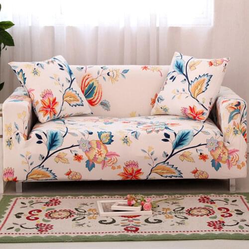 Flower Slipcover Sofa Covers Tight All-inclusive Wrap single / double / three / four-seat sofa elasticity Sofa Cover 1pc S-91